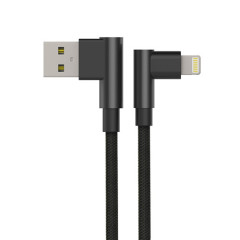 USB-A to Mfi Lightning in 90-Degree Angle for Gaming