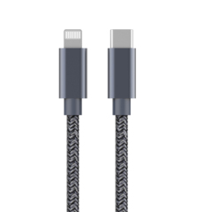 MFi USB C to Lightning Classic Design Cable with Aluminum Housing