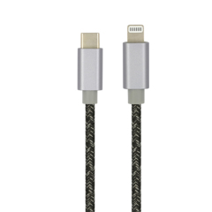 MFi USB C to Lightning Classic Design Cable with Aluminum Housing