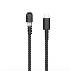 MFi USB C to 180 degree / U-turn Lightning Charge & Sync Cable