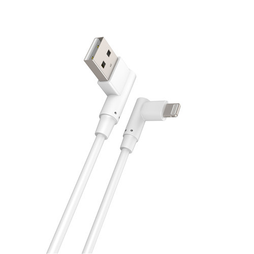 USB-A to Mfi Lightning in 90-Degree Angle for Gaming