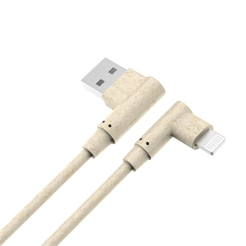 USB-A to Mfi Lightning in 90-Degree Angle for Gaming