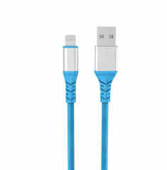 Anti-microbial USB-A to Mfi Lightning data cable