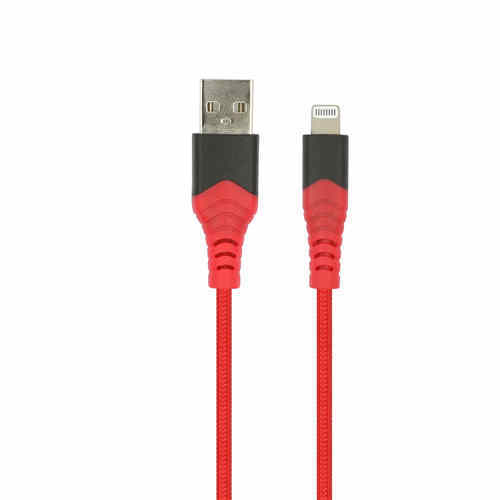 USB-A to Mfi Lightning Dual Color Injection Data Cable