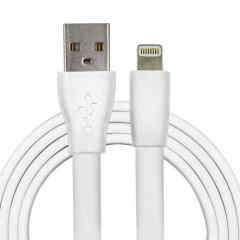 USB-A to Mfi Lightning Flat Data Cable