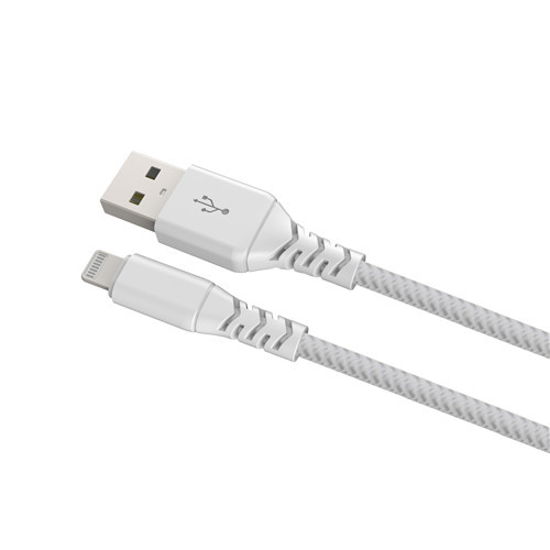 SGS tested 100000 times bending USB-A to Mfi Lightning Data Cable