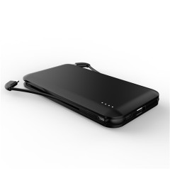 Universal Power Bank Embedded MFi lightning & USB C cable