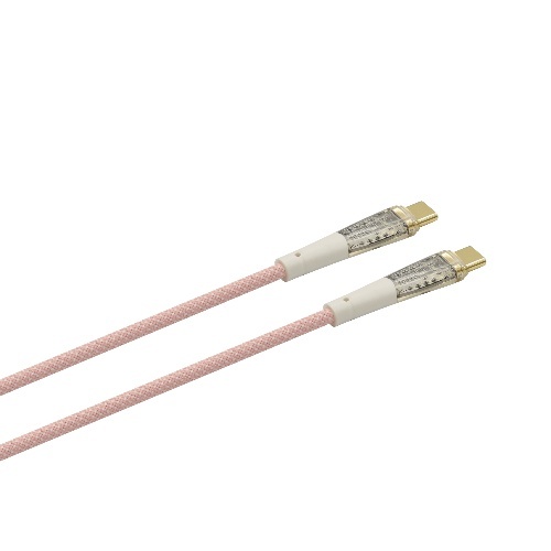 Smart Transparent cable with Exclusive PUSLING LED indicator