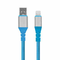 Anti-microbial USB-A to Mfi Lightning data cable