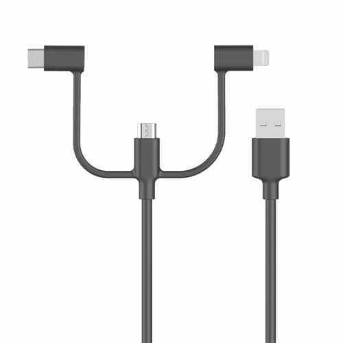 Super Strong & Surprisingly Soft Silicone 3 in 1 cable