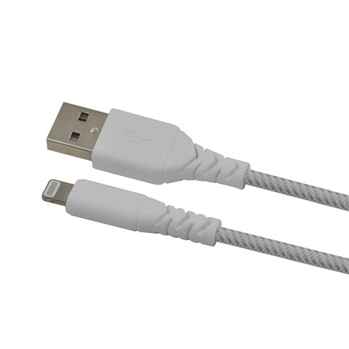 SGS tested 100000 times bending USB-A to Mfi Lightning Data Cable