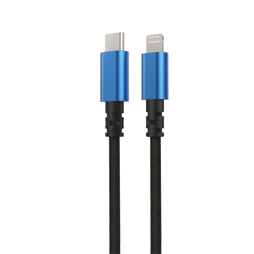 MFi USB C to Lightning PD Cable with Aluminum Housing