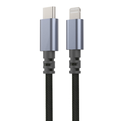 MFi USB C to Lightning PD Cable with Aluminum Housing