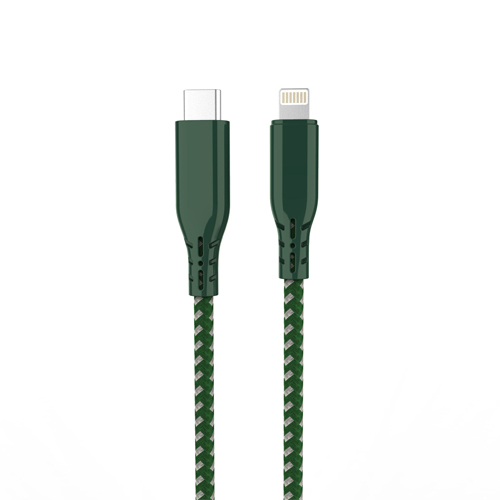 Fabric Braiding USB-C to Lightning Cable