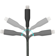 Fabric Braiding USB-C to Lightning Cable