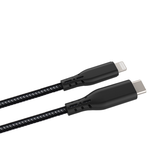 Fabric Braiding USB-C to Lightning Cable