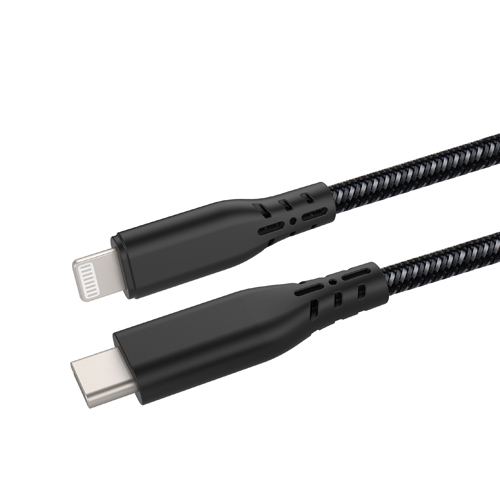 Fabric Braiding USB-C to Lightning Cable