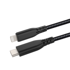 Fabric Braiding USB-C to Lightning Cable