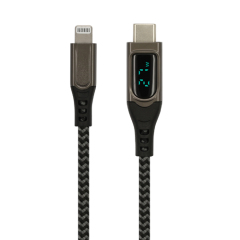 MFi USB C to Lightning Digital Display Cable with Zinc Alloy Housing