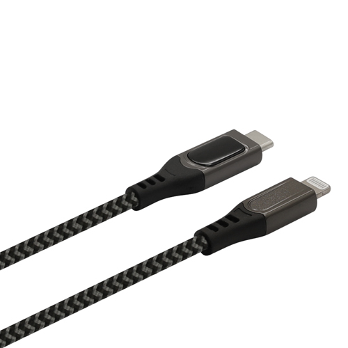 MFi USB C to Lightning Digital Display Cable with Zinc Alloy Housing
