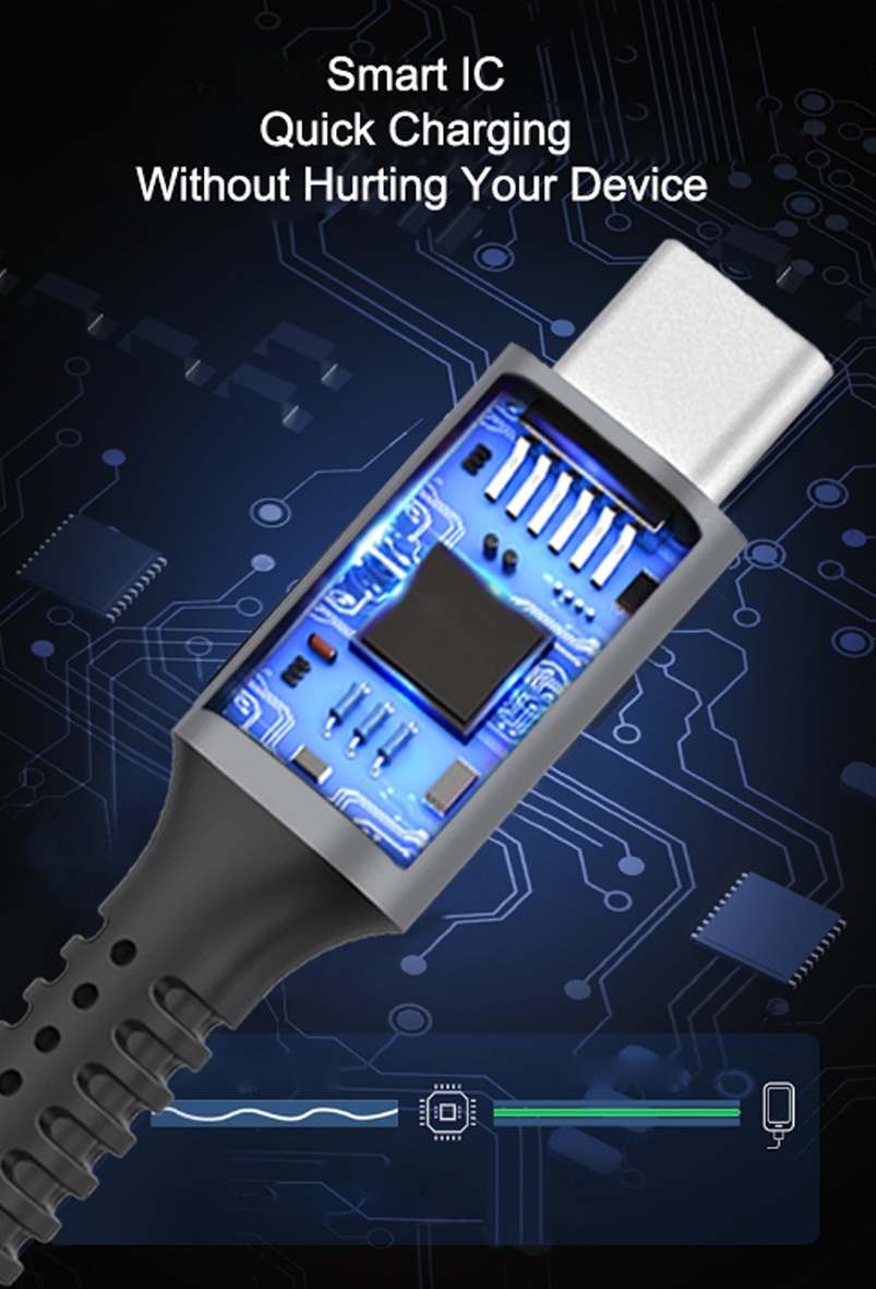 Super Fast Charge USB A to USB C cable