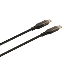 Transparent Housing Fast Charge Cable with Digital Display