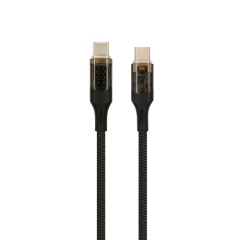Transparent Housing Fast Charge Cable with Digital Display