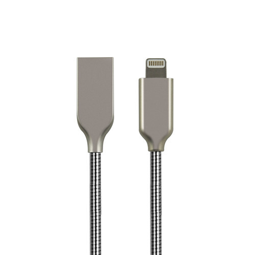 Stronger Zinc-Alloy USB A to Lightning Charge& Sync Cable