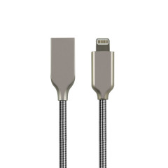 Stronger Zinc-Alloy USB A to Lightning Charge& Sync Cable