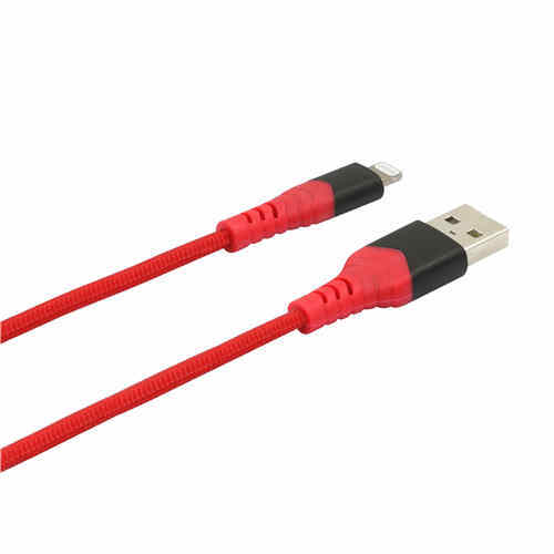USB-A to Mfi Lightning Dual Color Injection Data Cable