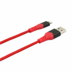 USB-A to Mfi Lightning Dual Color Injection Data Cable