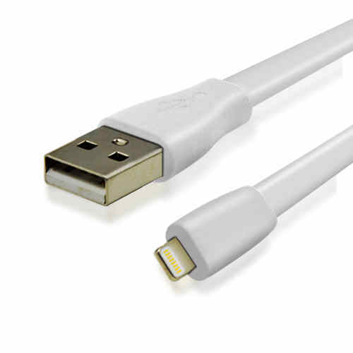 USB-A to Mfi Lightning Flat Data Cable