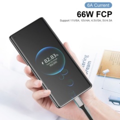 Super Fast Charge USB A to USB C cable