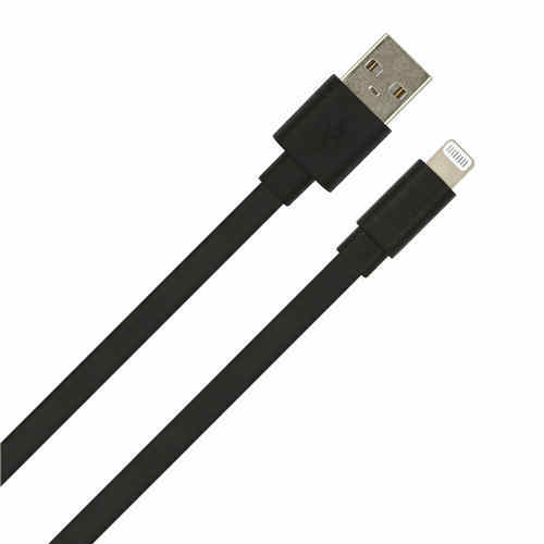USB-A to Mfi Lightning Flat Data Cable