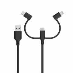 Super Strong & Surprisingly Soft Silicone 3 in 1 cable