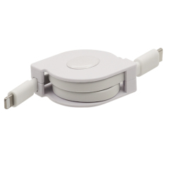 MFi USB C  to Lightning Retractable Cable
