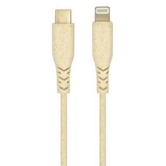 MFi USB C to Lightning Recycled biodegradable Data cable