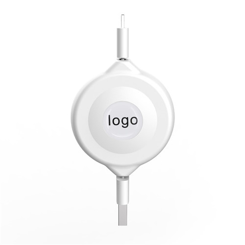 USB A to Mfi Lightning Retractable Cable