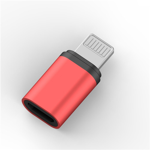 Mfi Micro to Lightning Adapter  (Aluminum Housing )
