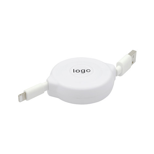 USB A to Mfi Lightning Retractable Cable