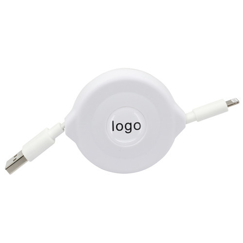 USB A to Mfi Lightning Retractable Cable
