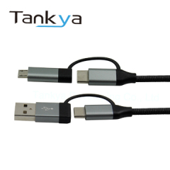 Multi-functional 4 in 1 cable