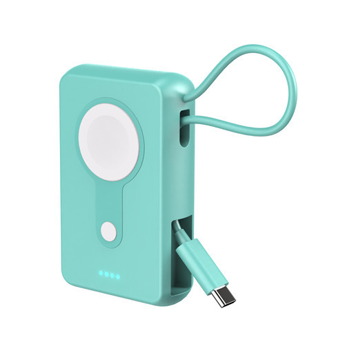 MFi certified 2 in 1 Apple Watch Fast Charging Power Bank