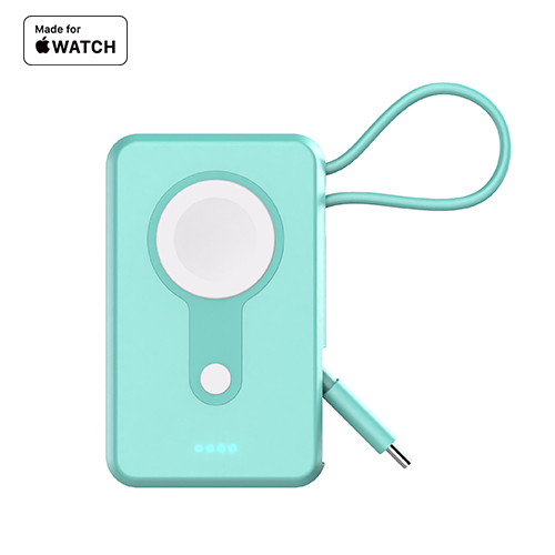 MFi certified 2 in 1 Apple Watch Fast Charging Power Bank