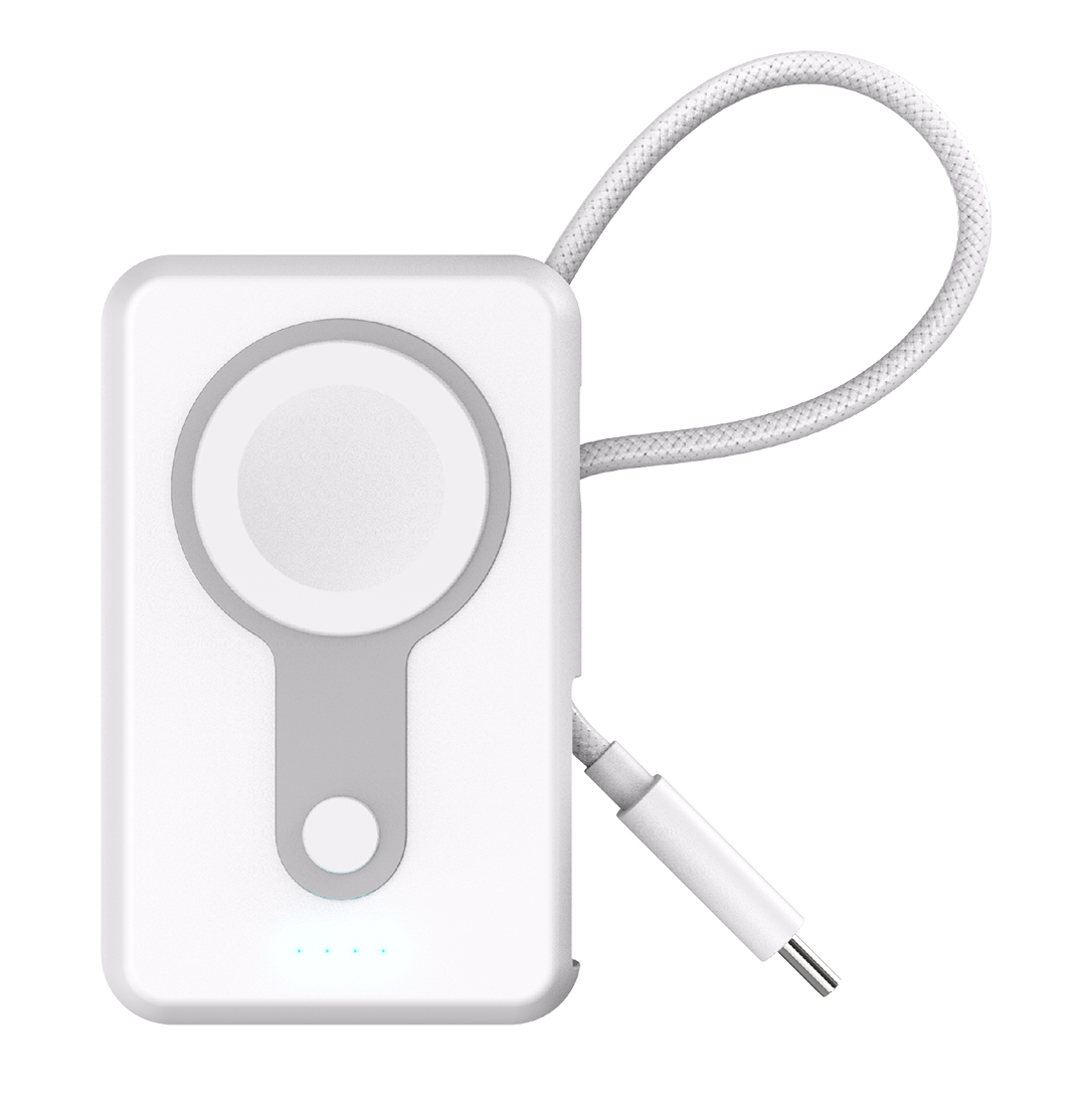 MFi certified 2 in 1 Apple Watch Fast Charging Power Bank