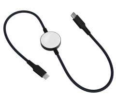 2 in 1 watch charging cable