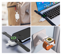 Portable Watch charger for Apple and Samsung watch both