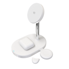 qi2.2 25W certified-3 in1 Wireless Charging Stand