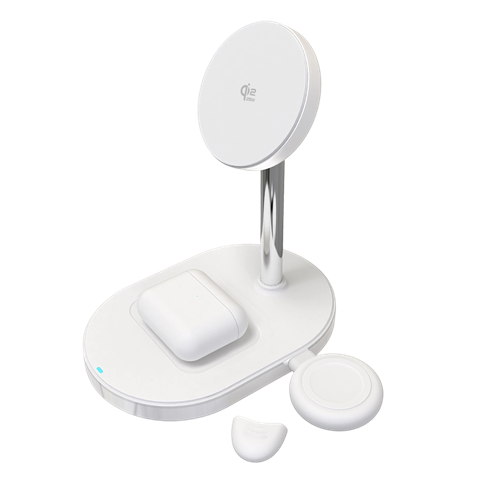 qi2.2 25W certified-3 in1 Wireless Charging Stand