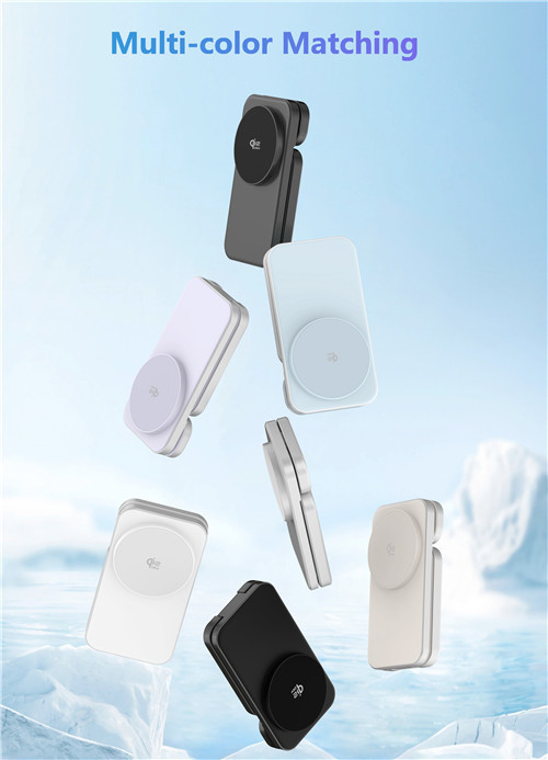 qi2 25w certified-3 in1 Compact & Portable wireless charging stand